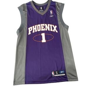 Vintage Phoenix Suns Amare Stoudemire Jersey #1 Away Reebok NBA Men's Size Small